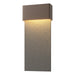 Hubbardton Forge - LED Outdoor Wall Sconce - Stratum - Coastal Bronze- Union Lighting Luminaires Decor