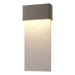 Hubbardton Forge - LED Outdoor Wall Sconce - Stratum - Coastal Dark Smoke- Union Lighting Luminaires Decor