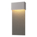 Hubbardton Forge - LED Outdoor Wall Sconce - Stratum - Coastal Burnished Steel- Union Lighting Luminaires Decor