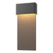Hubbardton Forge - LED Outdoor Wall Sconce - Stratum - Coastal Black- Union Lighting Luminaires Decor