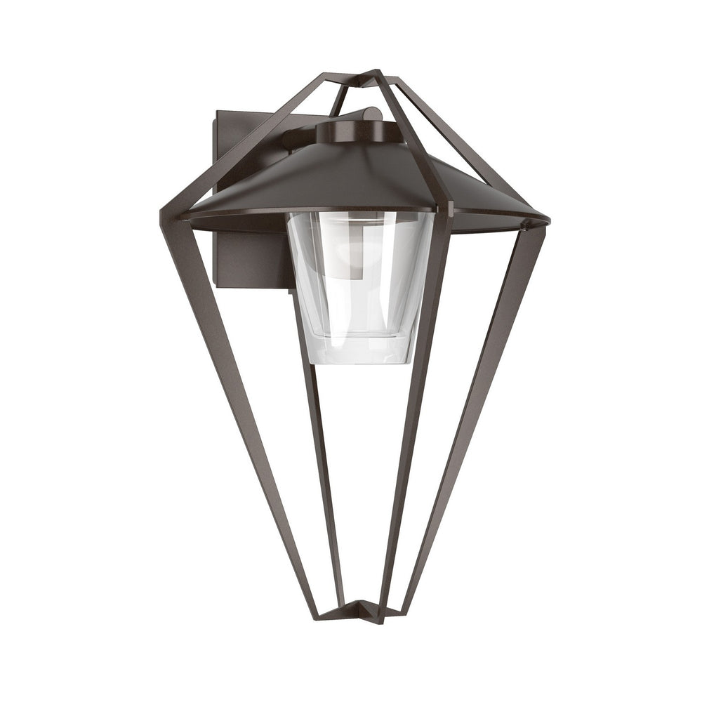 Hubbardton Forge - One Light Outdoor Wall Sconce - Stellar - Coastal Bronze- Union Lighting Luminaires Decor