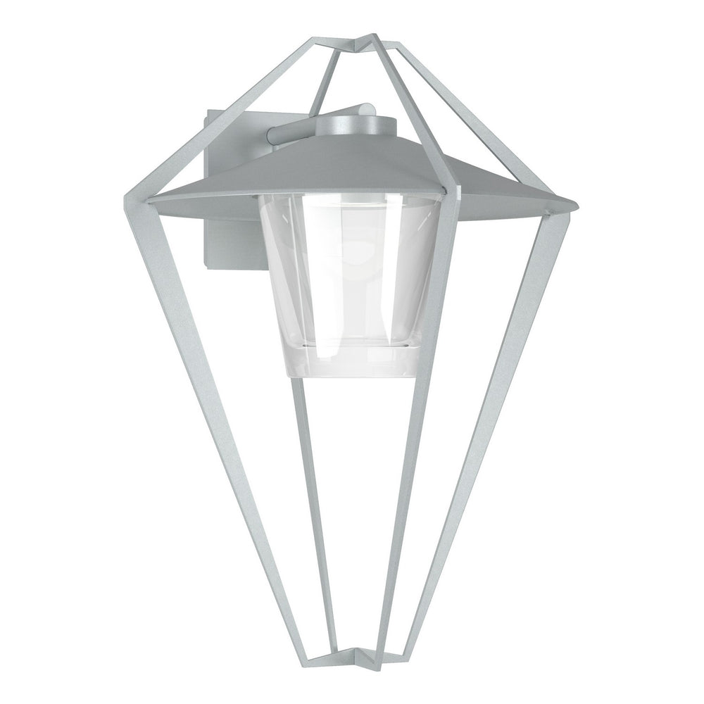 Hubbardton Forge - One Light Outdoor Wall Sconce - Stellar - Coastal Burnished Steel- Union Lighting Luminaires Decor