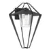 Hubbardton Forge - One Light Outdoor Wall Sconce - Stellar - Coastal Black- Union Lighting Luminaires Decor