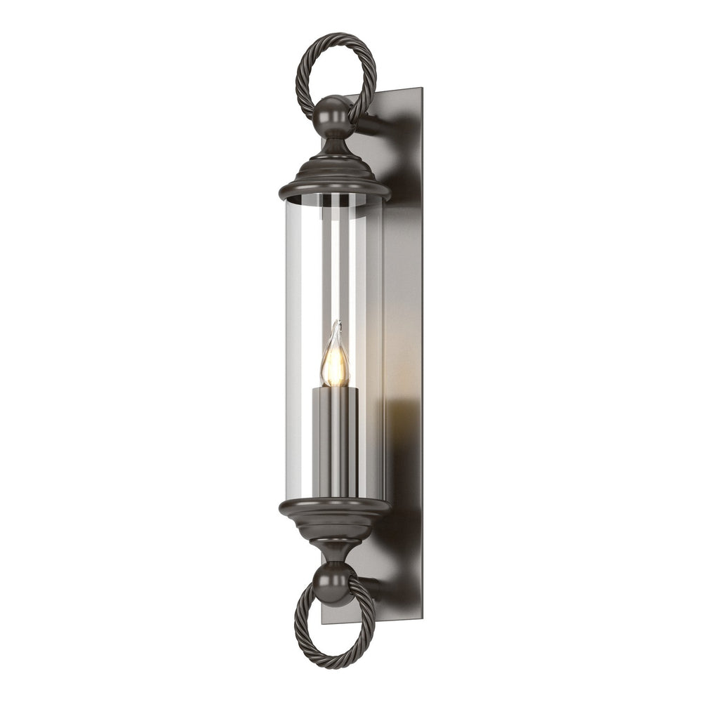 Hubbardton Forge - One Light Outdoor Wall Sconce - Cavo - Coastal Oil Rubbed Bronze- Union Lighting Luminaires Decor