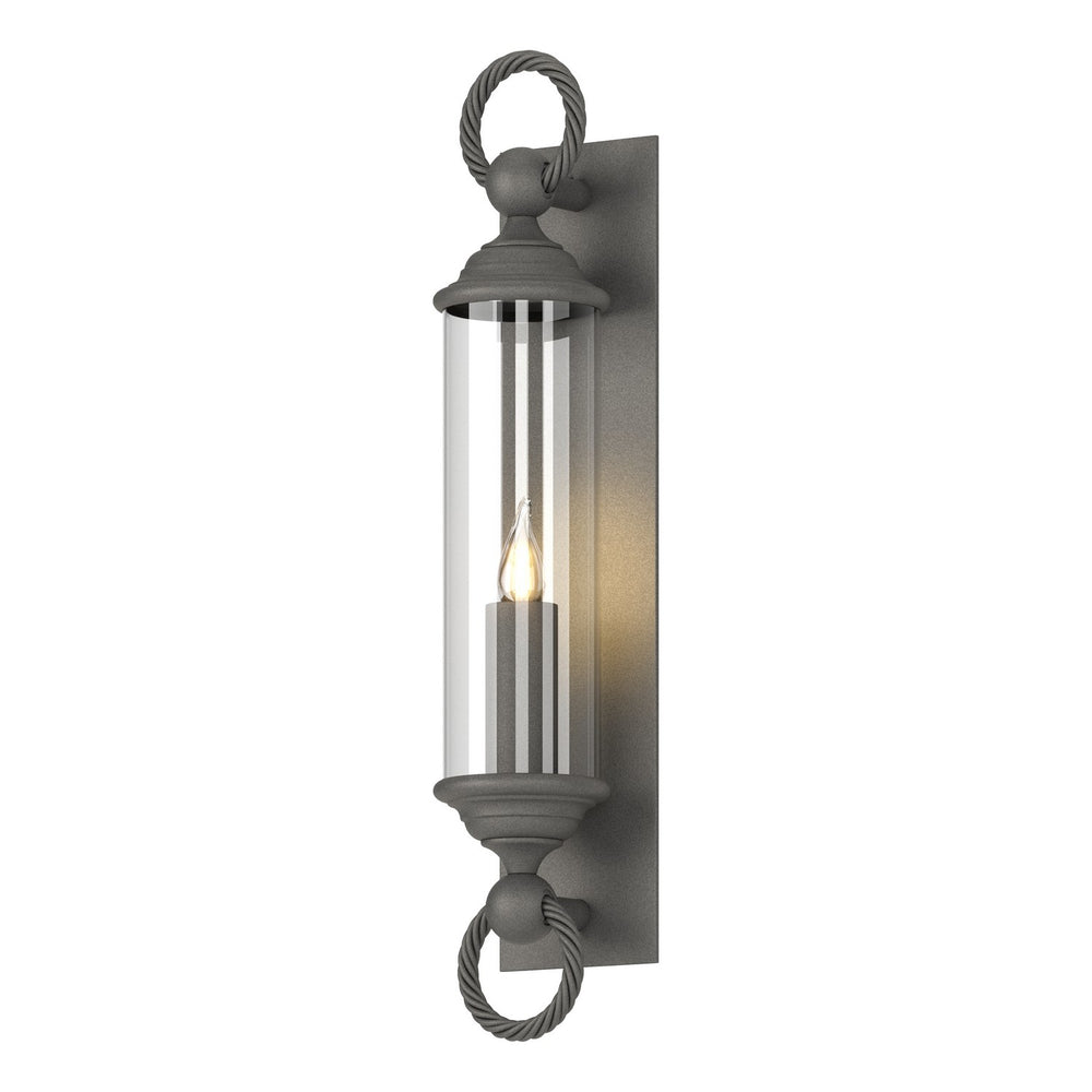 Hubbardton Forge - One Light Outdoor Wall Sconce - Cavo - Coastal Natural Iron- Union Lighting Luminaires Decor