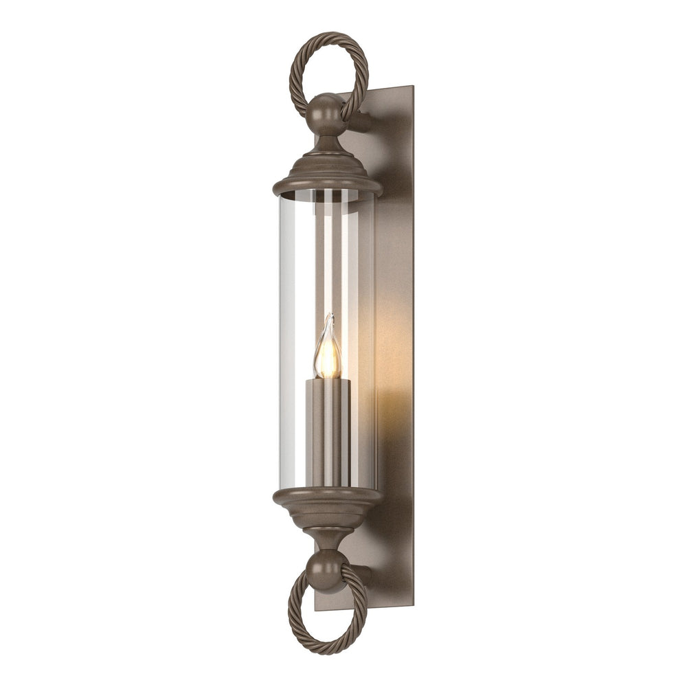 Hubbardton Forge - One Light Outdoor Wall Sconce - Cavo - Coastal Bronze- Union Lighting Luminaires Decor