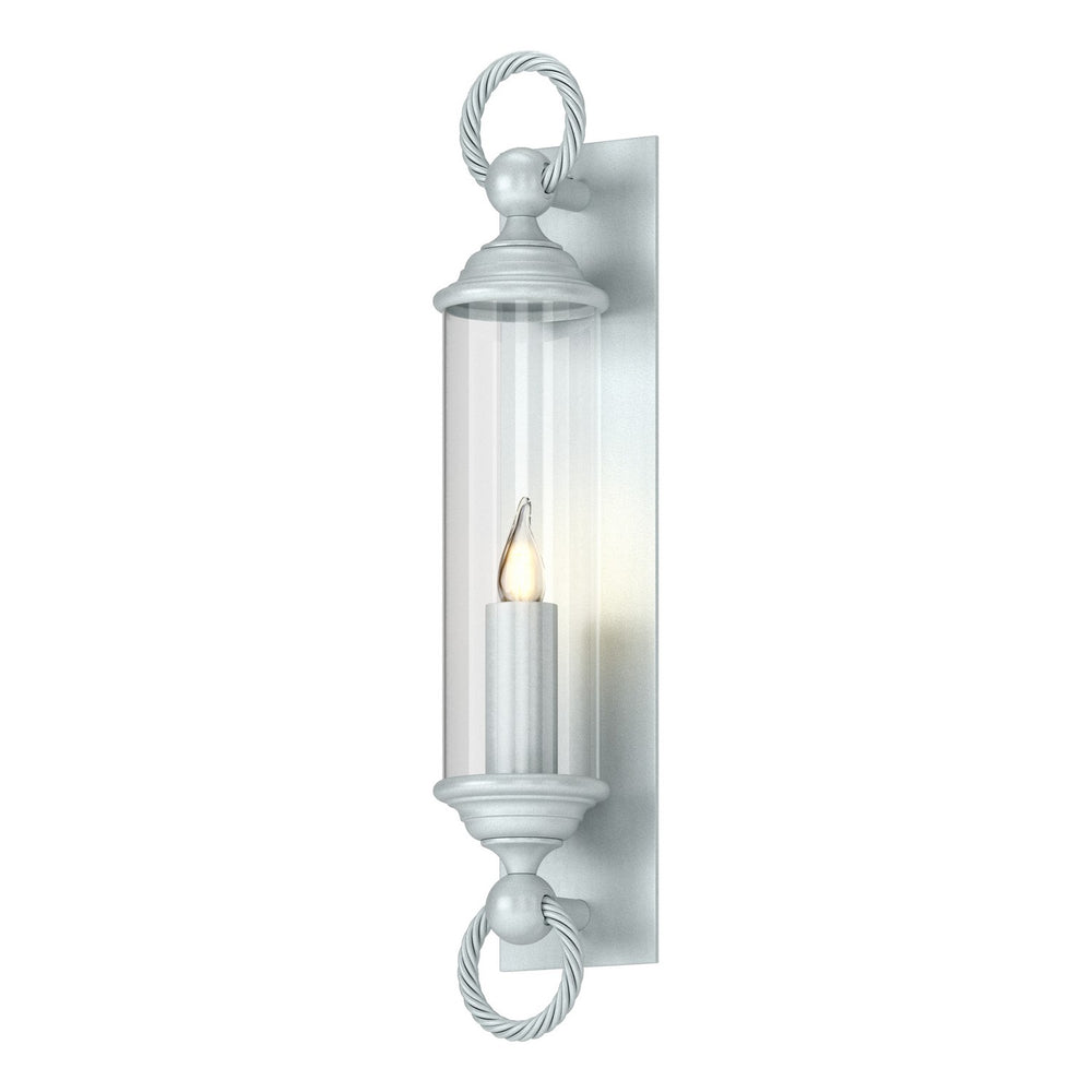 Hubbardton Forge - One Light Outdoor Wall Sconce - Cavo - Coastal Burnished Steel- Union Lighting Luminaires Decor
