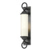 Hubbardton Forge - One Light Outdoor Wall Sconce - Cavo - Coastal Black- Union Lighting Luminaires Decor