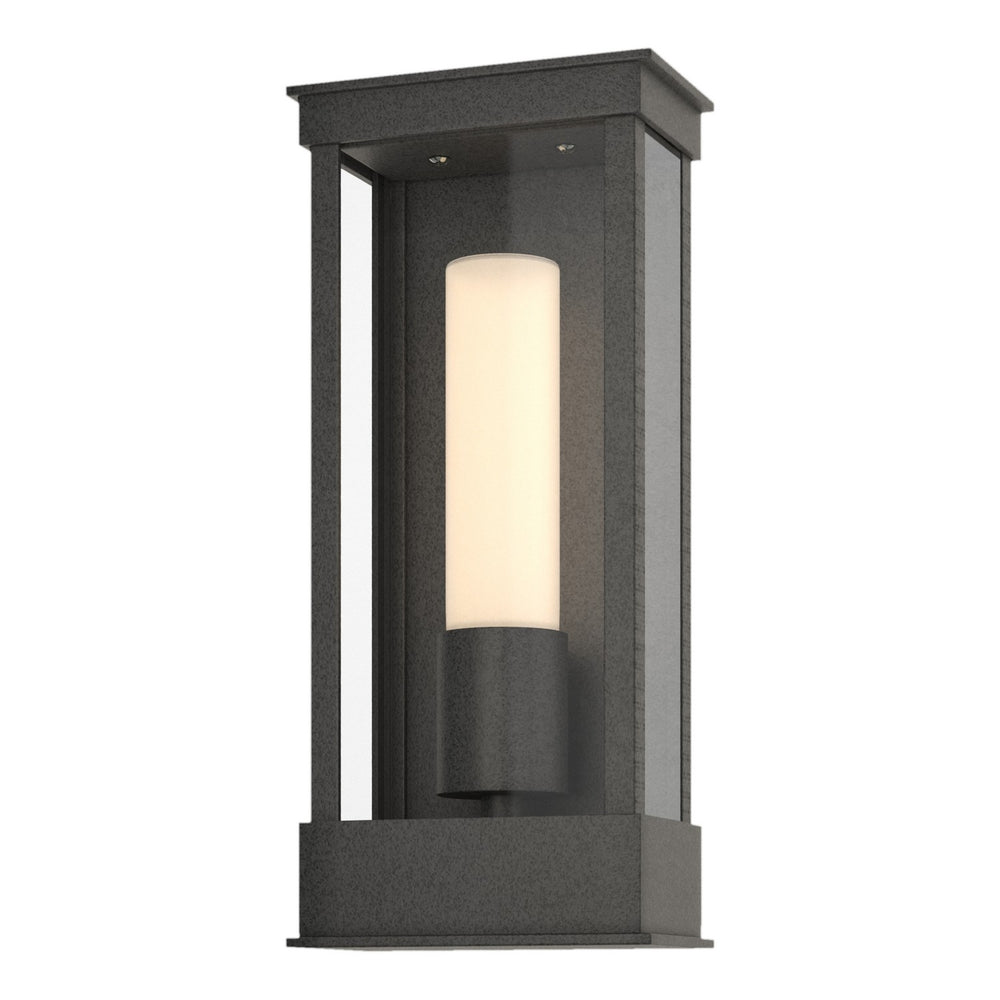 Hubbardton Forge - One Light Outdoor Wall Sconce - Portico - Coastal Natural Iron- Union Lighting Luminaires Decor