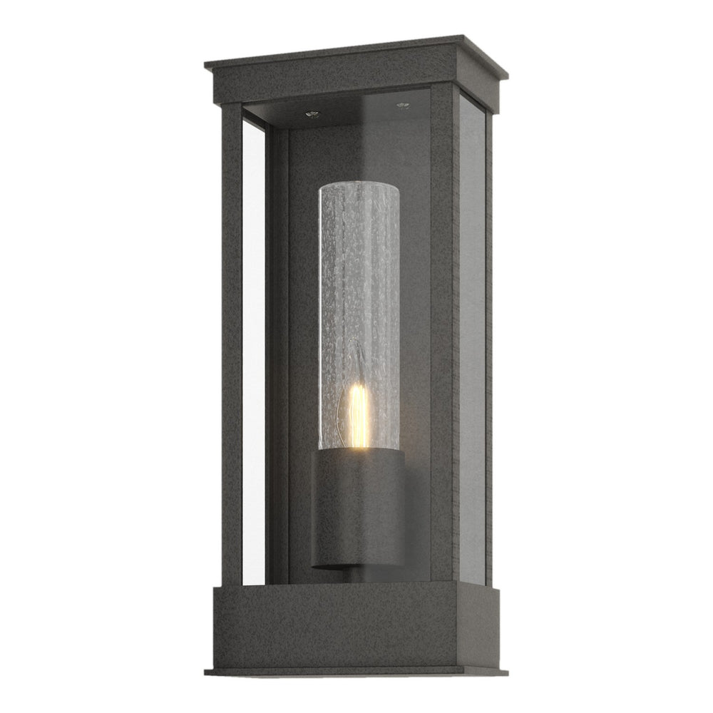 Hubbardton Forge - One Light Outdoor Wall Sconce - Portico - Coastal Natural Iron- Union Lighting Luminaires Decor