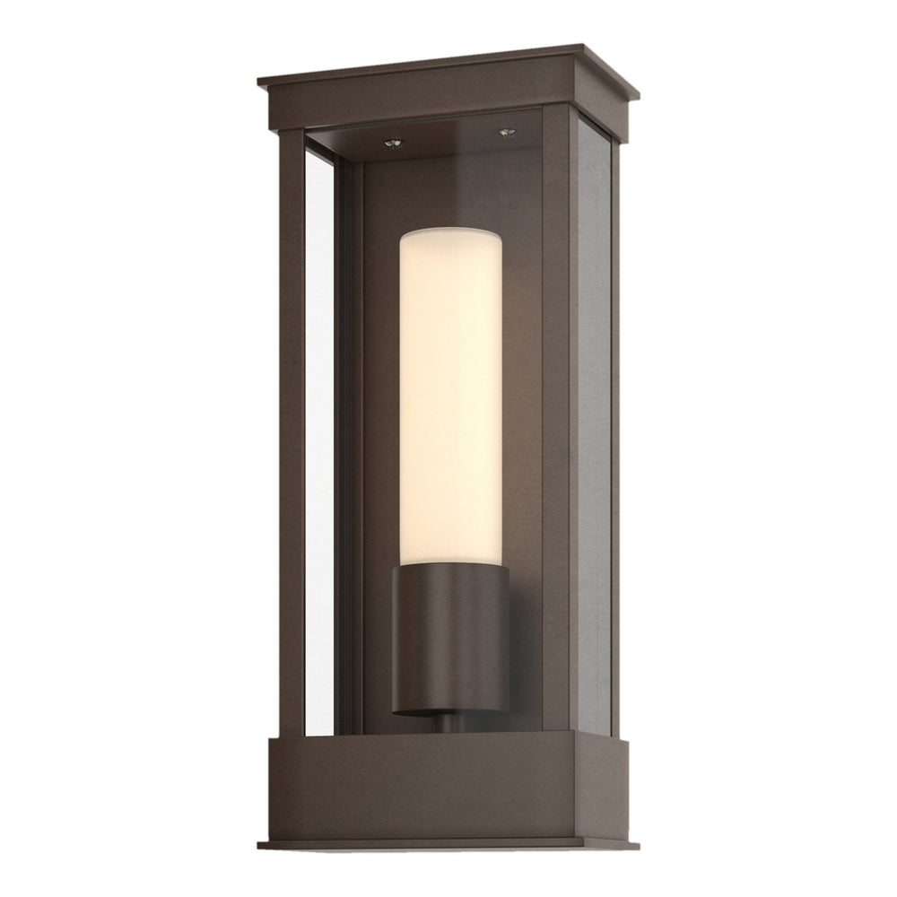 Hubbardton Forge - One Light Outdoor Wall Sconce - Portico - Coastal Bronze- Union Lighting Luminaires Decor