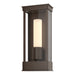 Hubbardton Forge - One Light Outdoor Wall Sconce - Portico - Coastal Bronze- Union Lighting Luminaires Decor