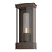 Hubbardton Forge - One Light Outdoor Wall Sconce - Portico - Coastal Bronze- Union Lighting Luminaires Decor