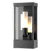Hubbardton Forge - Three Light Outdoor Wall Sconce - Portico - Coastal Black- Union Lighting Luminaires Decor
