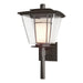 Hubbardton Forge - One Light Outdoor Wall Sconce - Beacon Hall - Coastal Oil Rubbed Bronze- Union Lighting Luminaires Decor