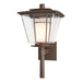 Hubbardton Forge - One Light Outdoor Wall Sconce - Beacon Hall - Coastal Bronze- Union Lighting Luminaires Decor