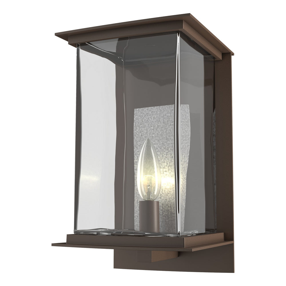 Hubbardton Forge - One Light Outdoor Wall Sconce - Kingston - Coastal Bronze- Union Lighting Luminaires Decor