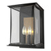 Hubbardton Forge - Two Light Outdoor Wall Sconce - Kingston - Coastal Oil Rubbed Bronze- Union Lighting Luminaires Decor