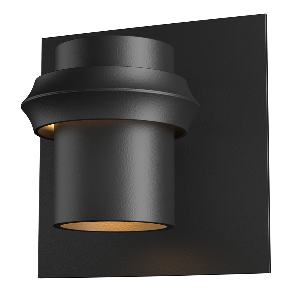 Hubbardton Forge - One Light Outdoor Wall Sconce - Twilight - Coastal Black- Union Lighting Luminaires Decor