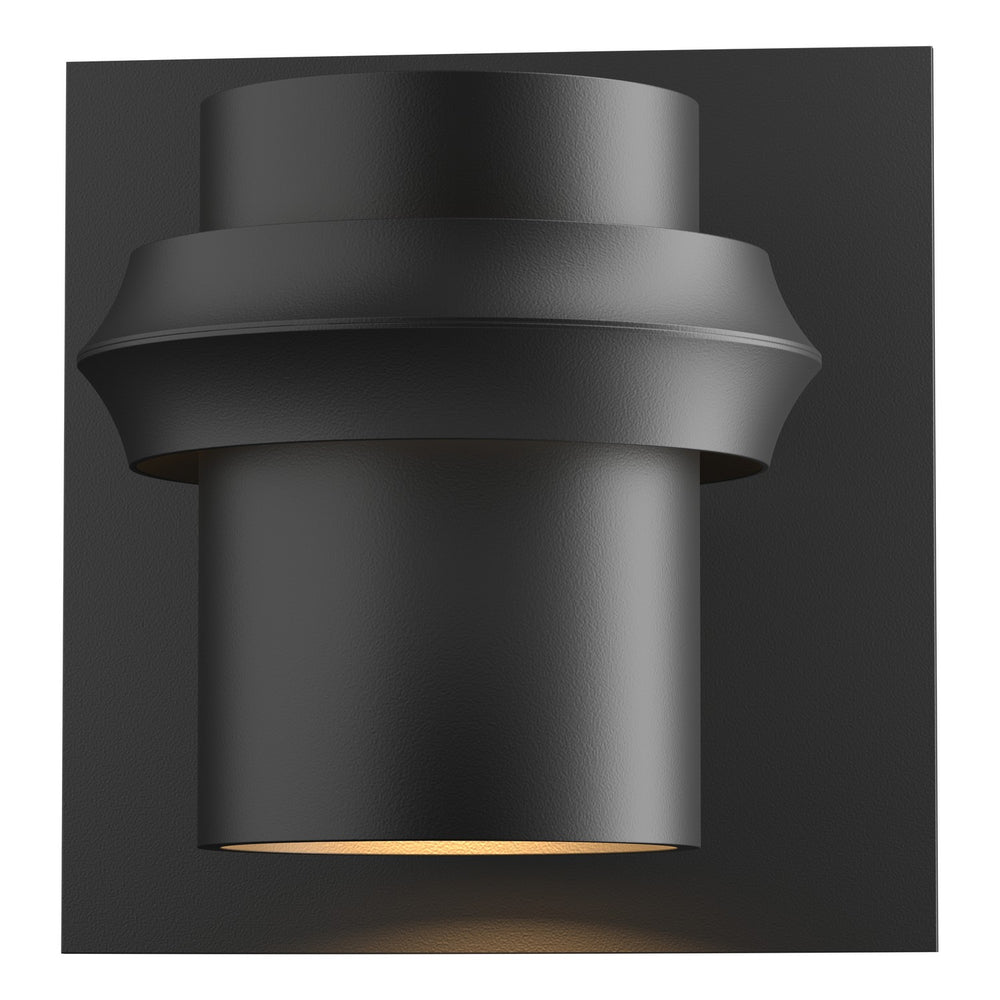 Hubbardton Forge - One Light Outdoor Wall Sconce - Twilight - Coastal Black- Union Lighting Luminaires Decor