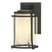 Hubbardton Forge - One Light Outdoor Wall Sconce - Meridian - Coastal Natural Iron- Union Lighting Luminaires Decor