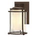 Hubbardton Forge - One Light Outdoor Wall Sconce - Meridian - Coastal Bronze- Union Lighting Luminaires Decor