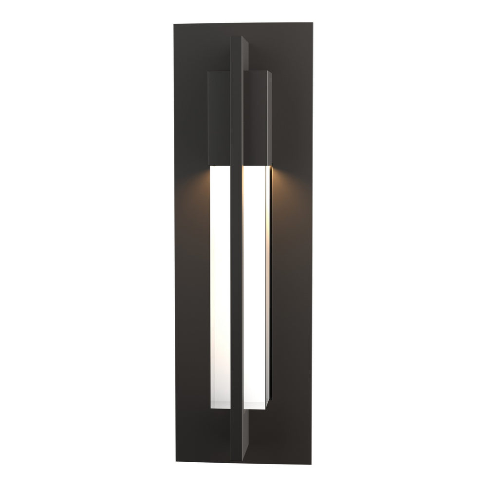 Hubbardton Forge - One Light Outdoor Wall Sconce - Axis - Coastal Oil Rubbed Bronze- Union Lighting Luminaires Decor