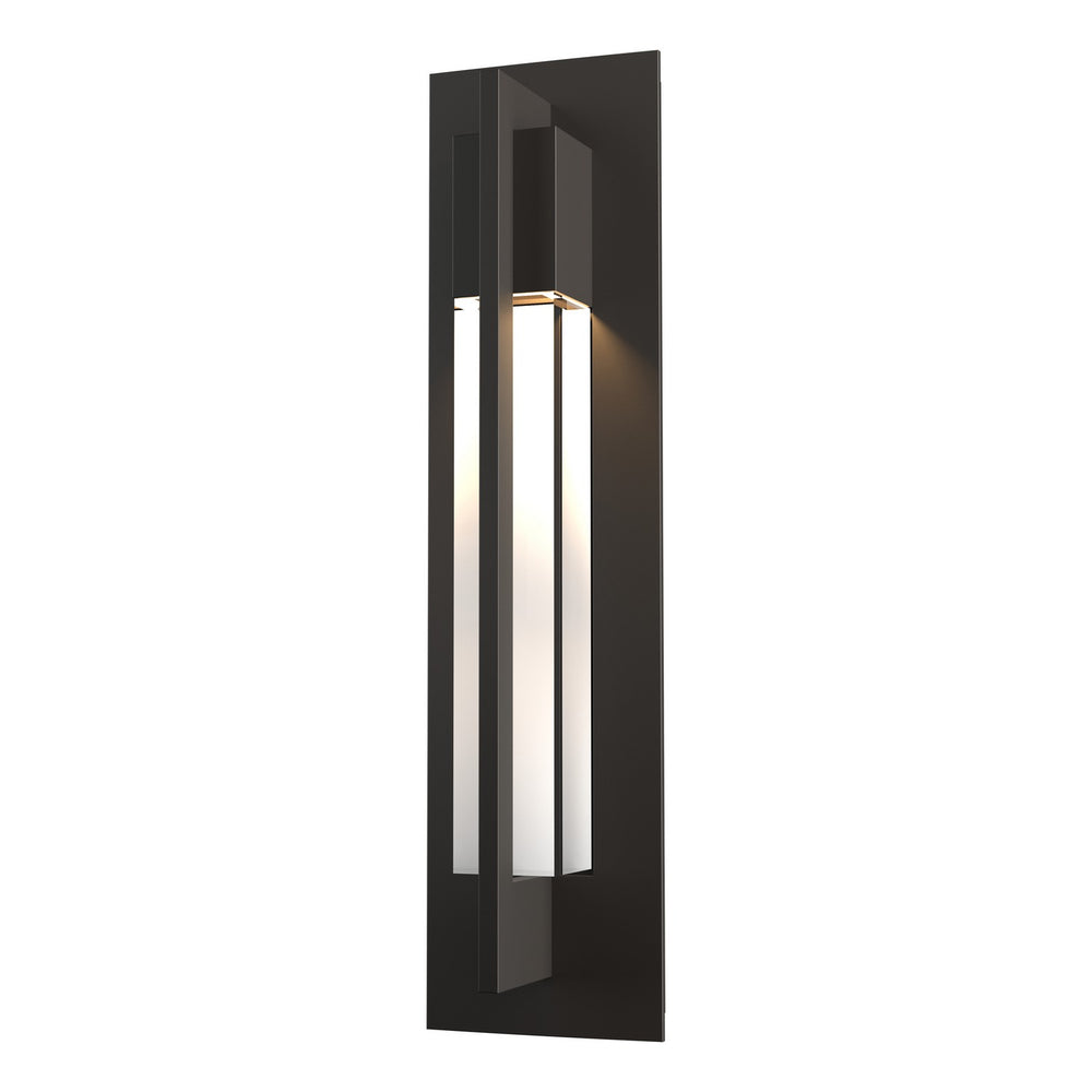 Hubbardton Forge - One Light Outdoor Wall Sconce - Axis - Coastal Oil Rubbed Bronze- Union Lighting Luminaires Decor
