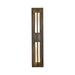 Hubbardton Forge - LED Outdoor Wall Sconce - Axis - Coastal Bronze- Union Lighting Luminaires Decor
