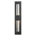 Hubbardton Forge - LED Outdoor Wall Sconce - Axis - Coastal Black- Union Lighting Luminaires Decor