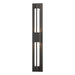 Hubbardton Forge - LED Outdoor Wall Sconce - Axis - Coastal Oil Rubbed Bronze- Union Lighting Luminaires Decor