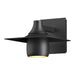 Hubbardton Forge - One Light Outdoor Wall Sconce - Hood - Coastal Black- Union Lighting Luminaires Decor
