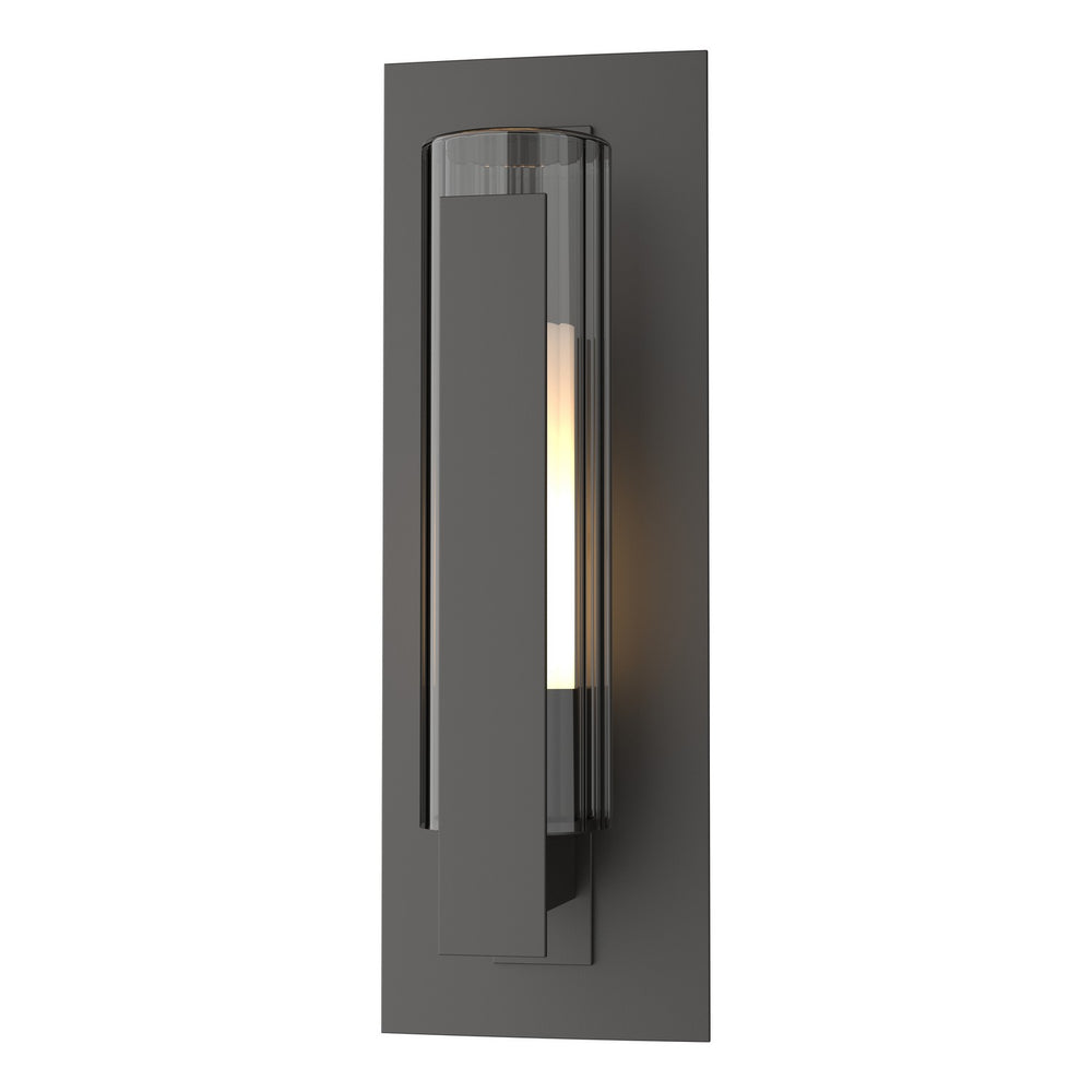 Hubbardton Forge - One Light Outdoor Wall Sconce - Vertical Bar - Coastal Oil Rubbed Bronze- Union Lighting Luminaires Decor