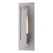 Hubbardton Forge - One Light Outdoor Wall Sconce - Vertical Bar - Coastal Burnished Steel- Union Lighting Luminaires Decor