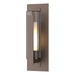 Hubbardton Forge - One Light Outdoor Wall Sconce - Vertical Bar - Coastal Bronze- Union Lighting Luminaires Decor