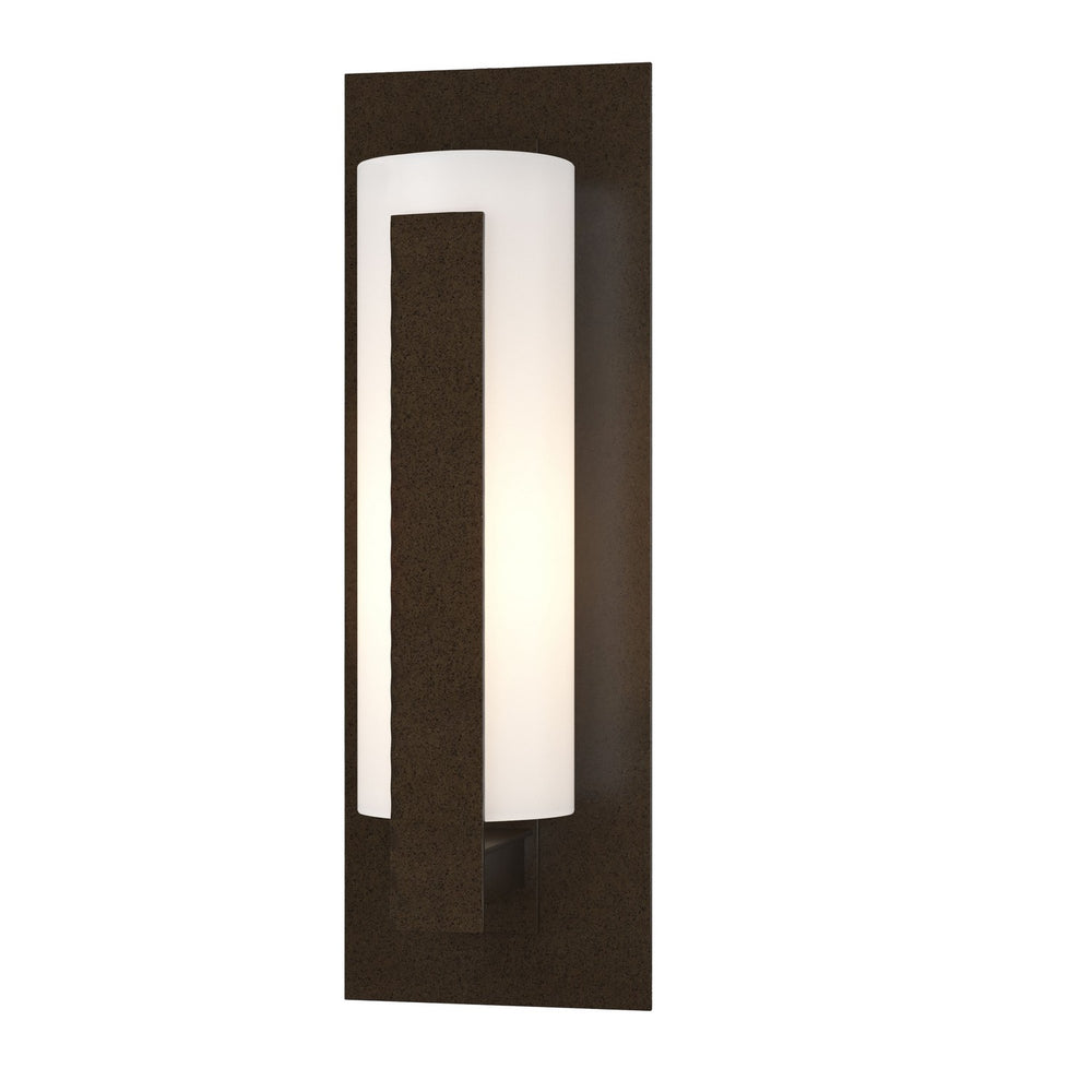 Hubbardton Forge - One Light Outdoor Wall Sconce - Vertical Bar - Coastal Oil Rubbed Bronze- Union Lighting Luminaires Decor