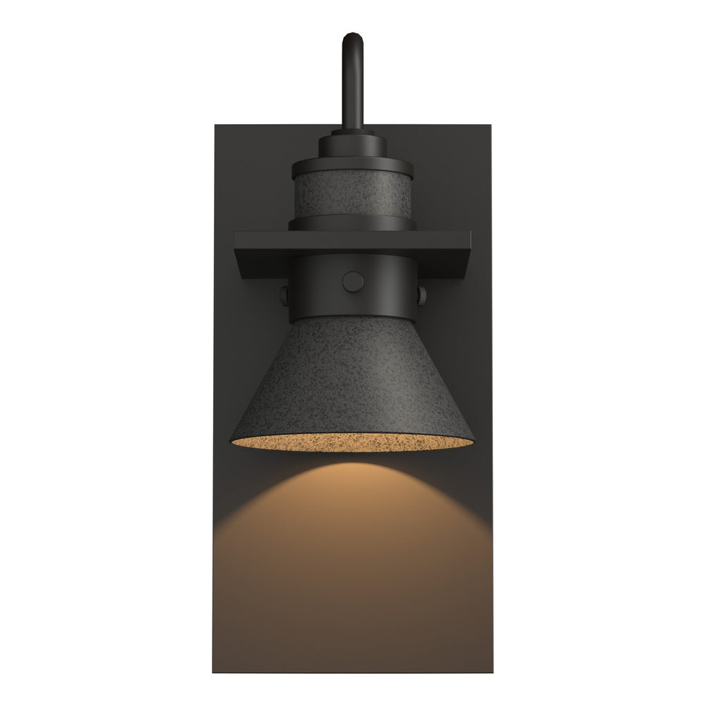 Hubbardton Forge - One Light Outdoor Wall Sconce - Erlenmeyer - Coastal Oil Rubbed Bronze- Union Lighting Luminaires Decor