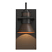 Hubbardton Forge - One Light Outdoor Wall Sconce - Erlenmeyer - Coastal Oil Rubbed Bronze- Union Lighting Luminaires Decor
