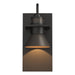 Hubbardton Forge - One Light Outdoor Wall Sconce - Erlenmeyer - Coastal Oil Rubbed Bronze- Union Lighting Luminaires Decor