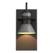 Hubbardton Forge - One Light Outdoor Wall Sconce - Erlenmeyer - Coastal Oil Rubbed Bronze- Union Lighting Luminaires Decor