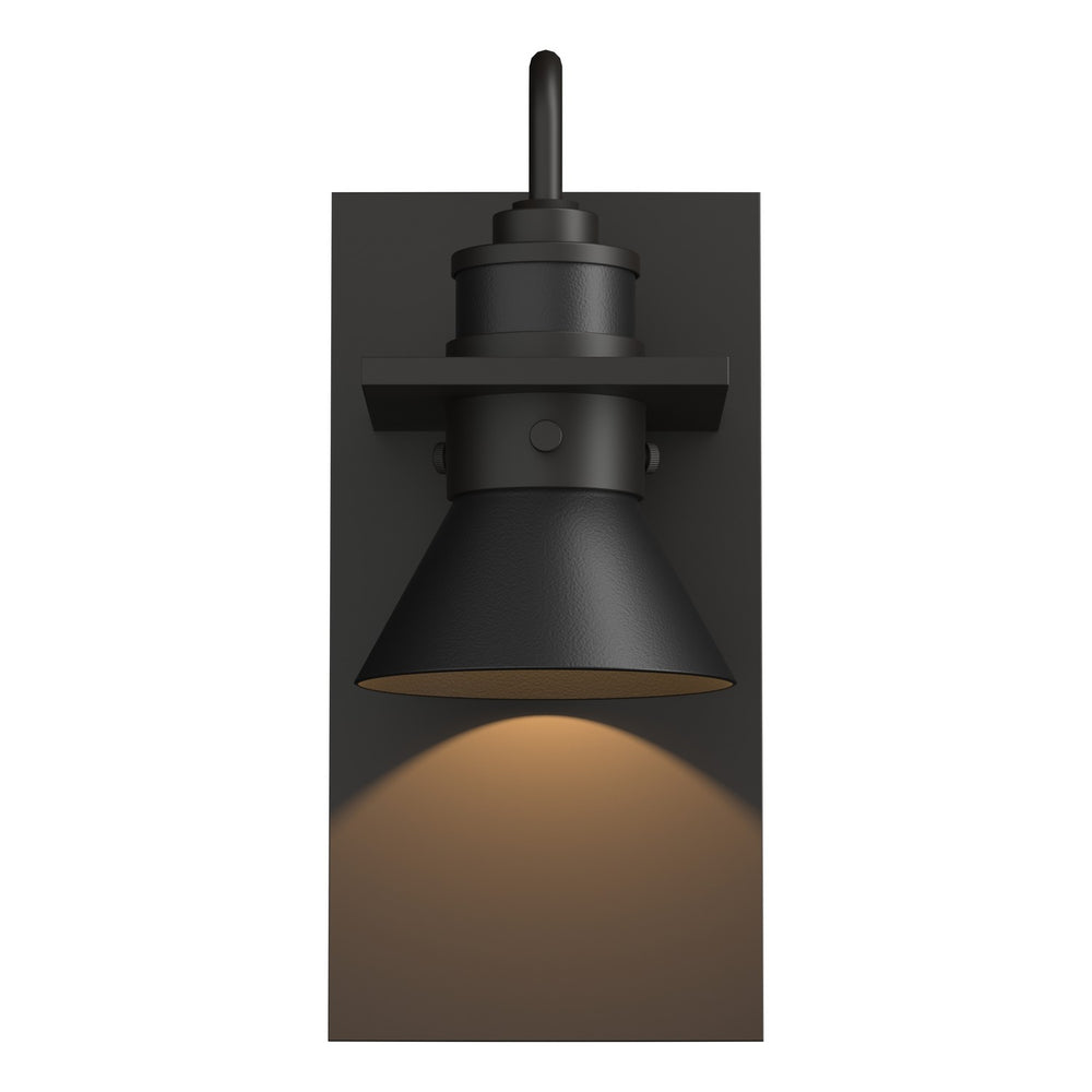 Hubbardton Forge - One Light Outdoor Wall Sconce - Erlenmeyer - Coastal Oil Rubbed Bronze- Union Lighting Luminaires Decor