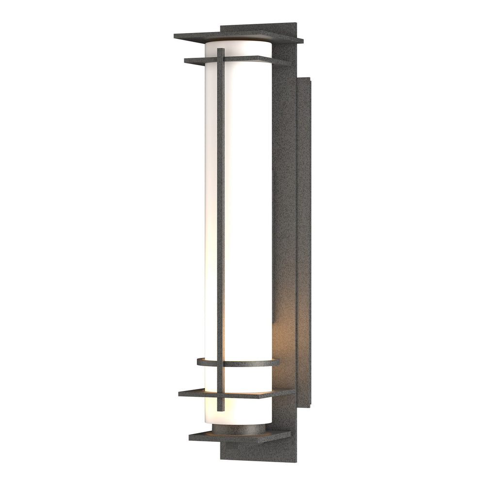 Hubbardton Forge - One Light Outdoor Wall Sconce - After Hours - Coastal Natural Iron- Union Lighting Luminaires Decor
