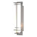 Hubbardton Forge - One Light Outdoor Wall Sconce - After Hours - Coastal Burnished Steel- Union Lighting Luminaires Decor