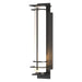 Hubbardton Forge - One Light Outdoor Wall Sconce - After Hours - Coastal Black- Union Lighting Luminaires Decor