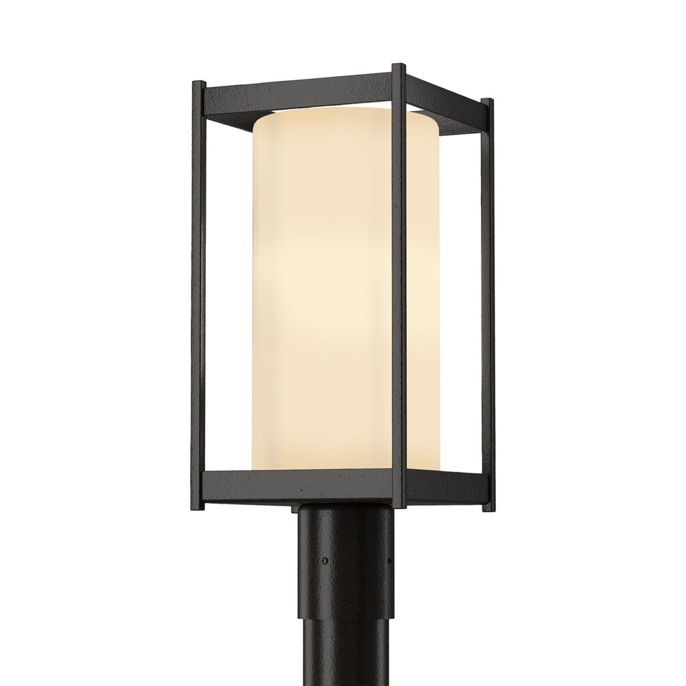 Hubbardton Forge - One Light Outdoor Post Mount - Cela - Coastal Oil Rubbed Bronze- Union Lighting Luminaires Decor