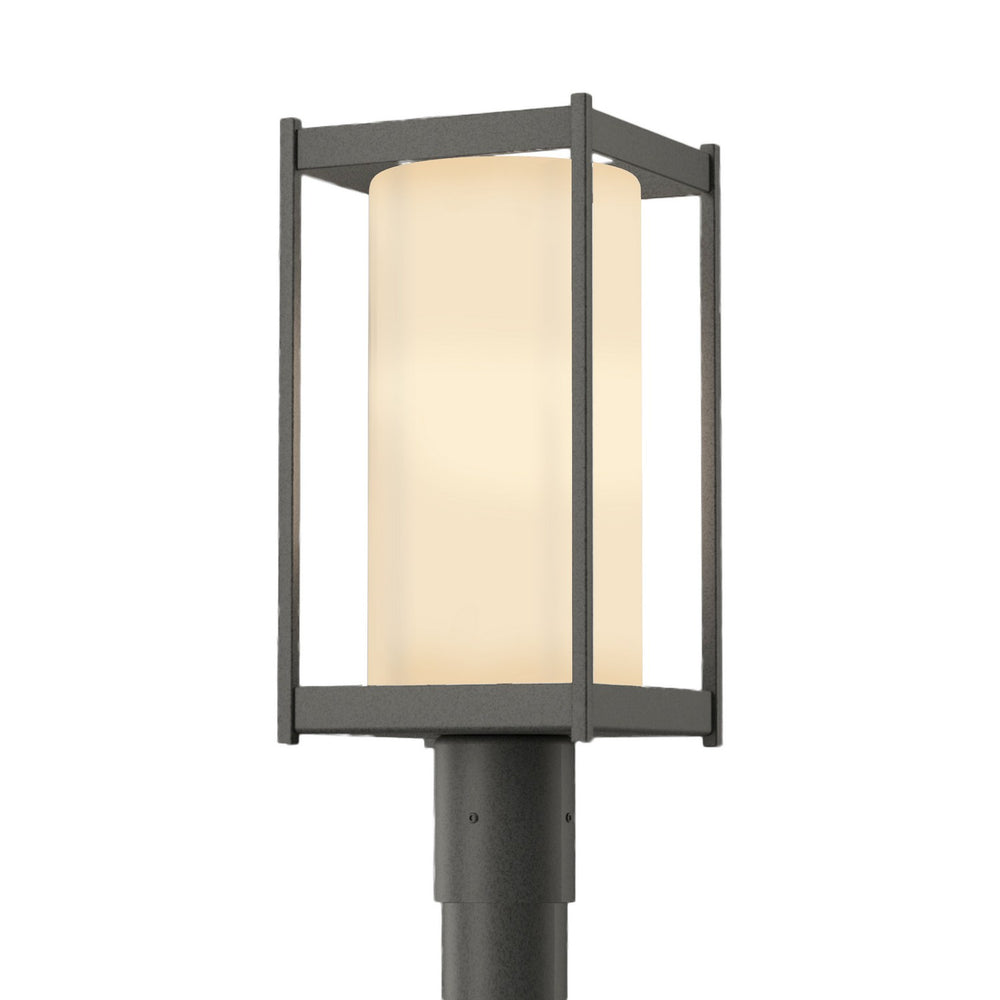 Hubbardton Forge - One Light Outdoor Post Mount - Cela - Coastal Natural Iron- Union Lighting Luminaires Decor