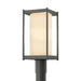 Hubbardton Forge - One Light Outdoor Post Mount - Cela - Coastal Natural Iron- Union Lighting Luminaires Decor
