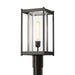 Hubbardton Forge - One Light Outdoor Post Mount - Cela - Coastal Bronze- Union Lighting Luminaires Decor
