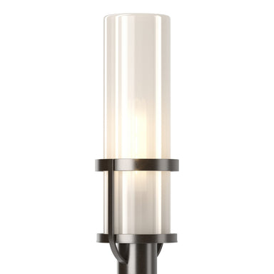 Hubbardton Forge - One Light Outdoor Post Mount - Alcove - Coastal Oil Rubbed Bronze- Union Lighting Luminaires Decor