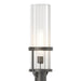Hubbardton Forge - One Light Outdoor Post Mount - Alcove - Coastal Natural Iron- Union Lighting Luminaires Decor